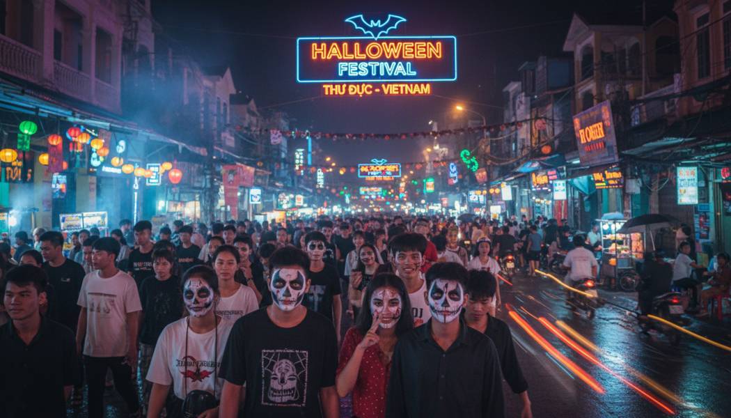 Dịch Vụ Vẽ Mặt Halloween Tại Thủ Đức. Ảnh 1